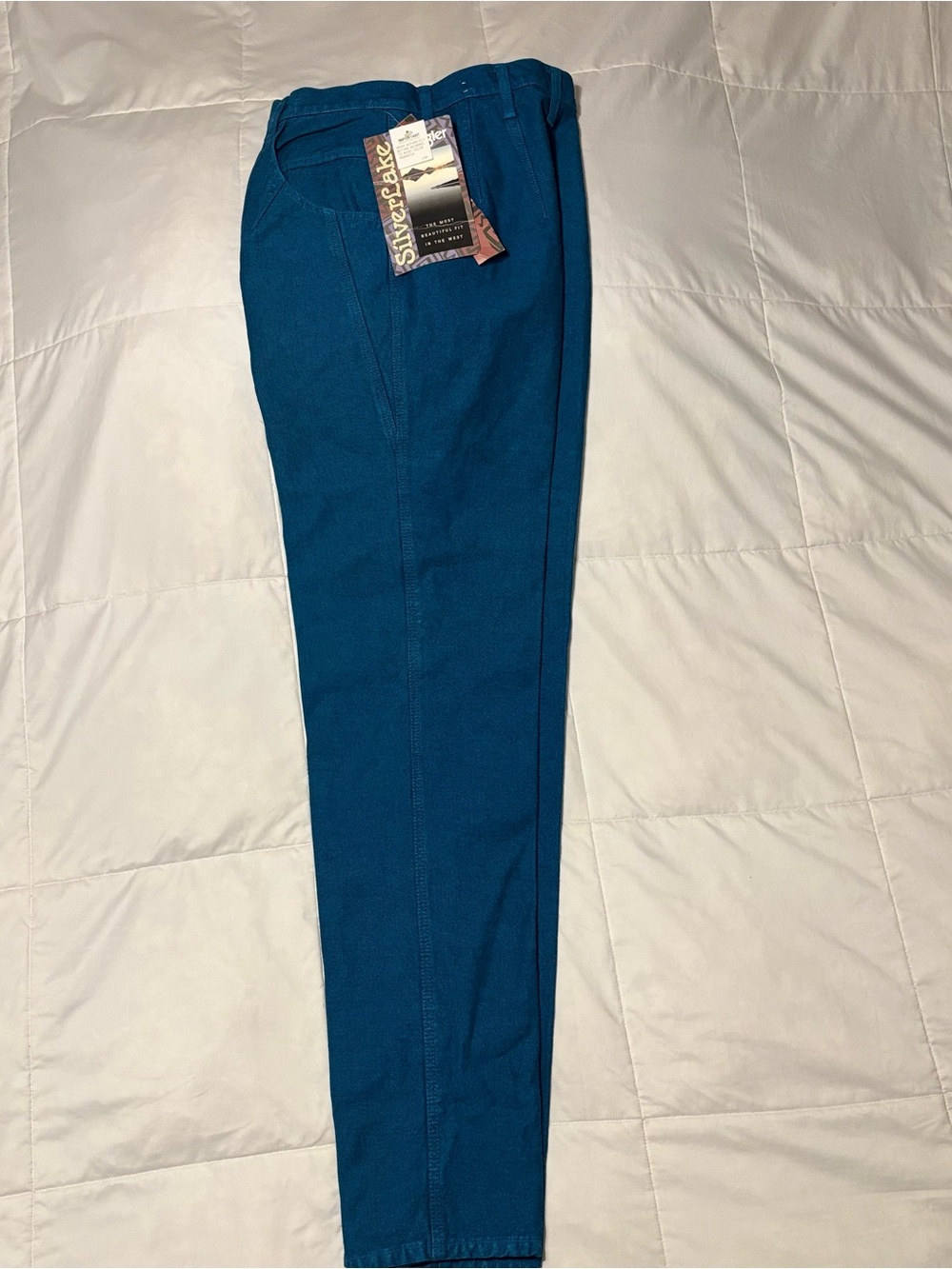Vintage 80s-90s Wrangler Women’s High Rise Teal Jeans